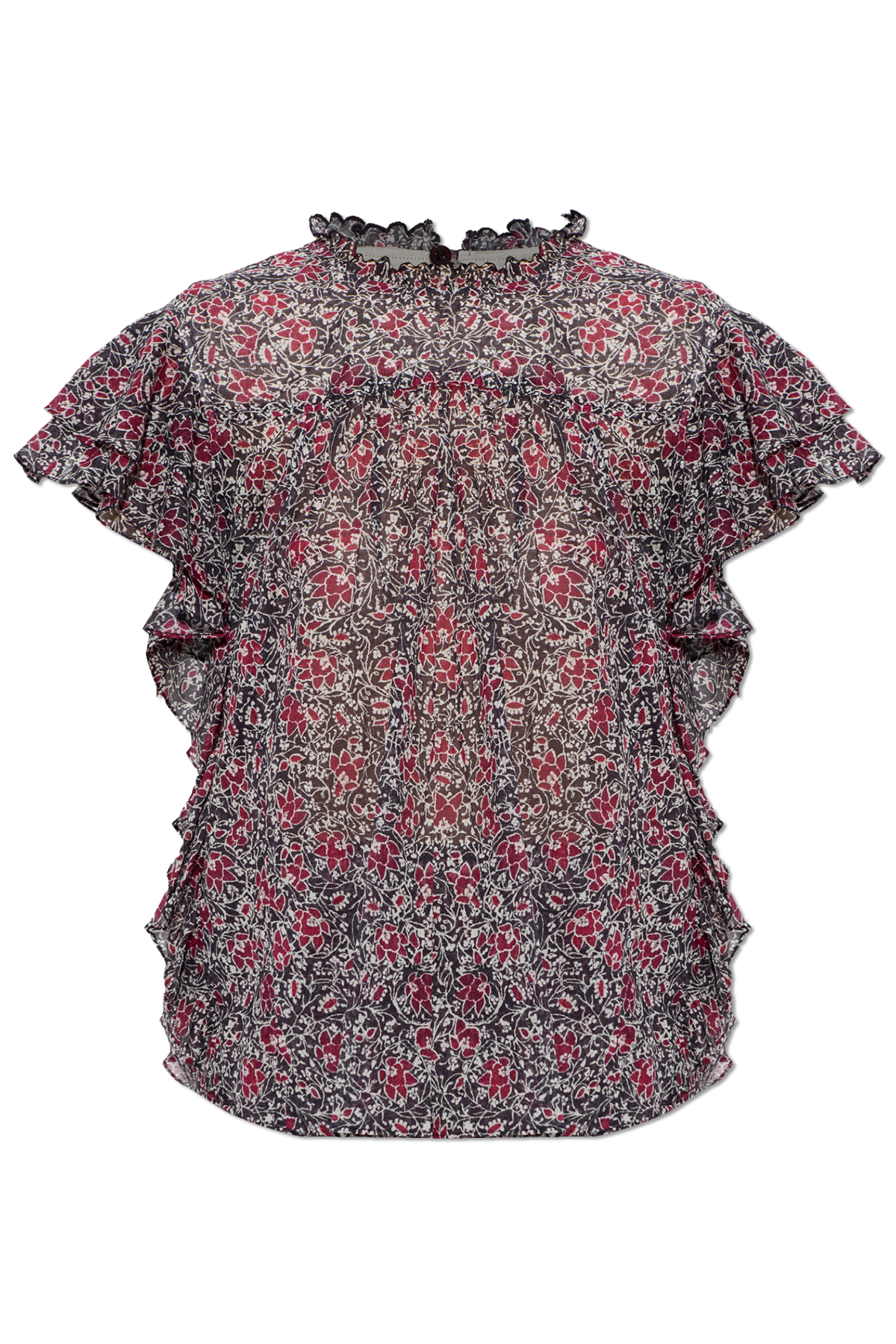 Isabel Marant Étoile Damen Top Daliyane Crushed Berry ROSA Bild 1