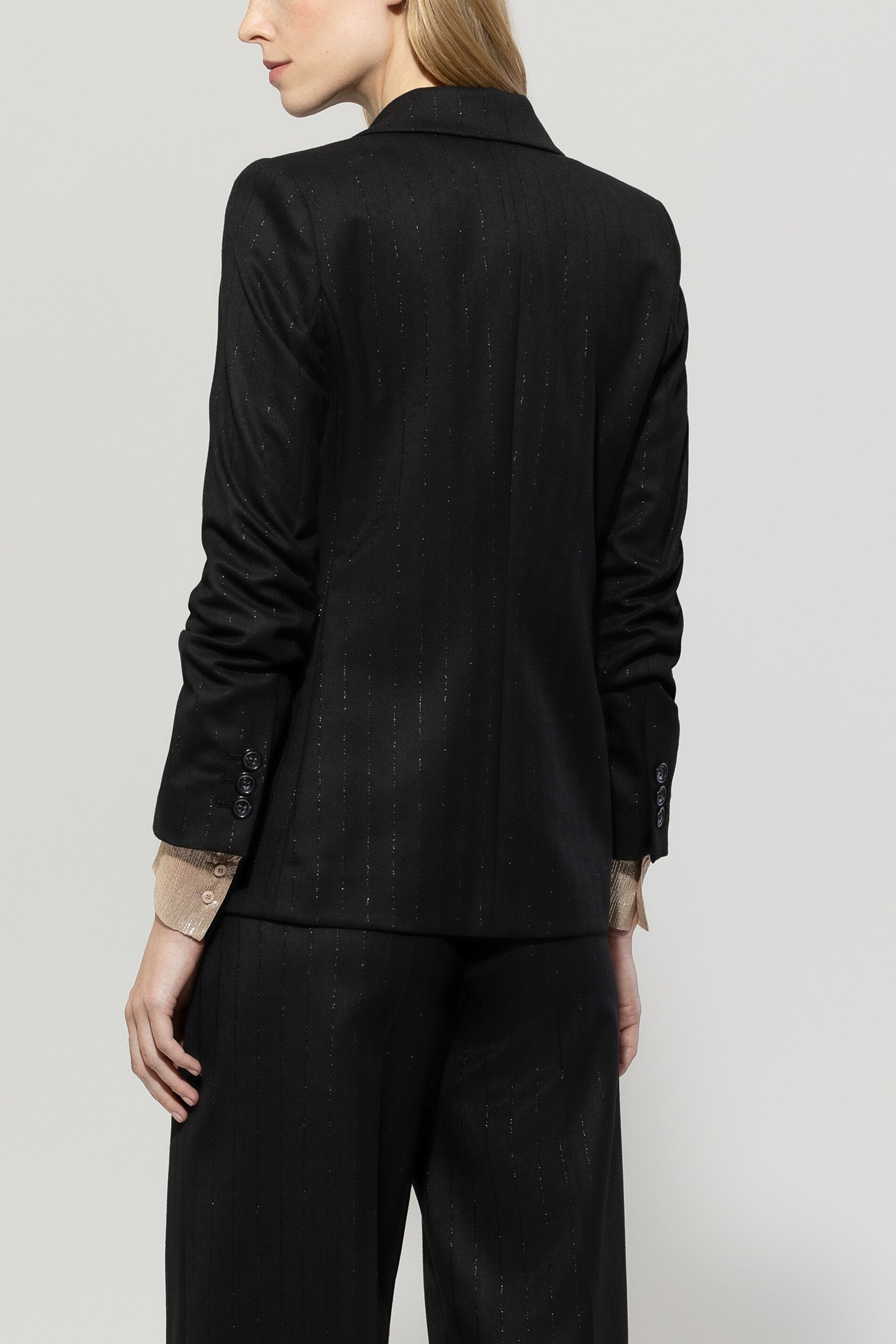 Luisa Cerano Damen Blazer Deep Black SCHWARZ Bild 4