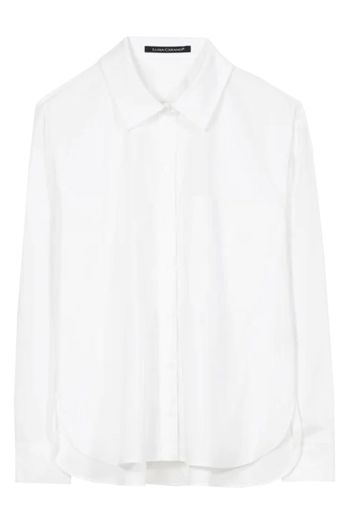 Luisa Cerano Damen Bluse mit Ajour-Stickerei Weiss WEISS Bild 1