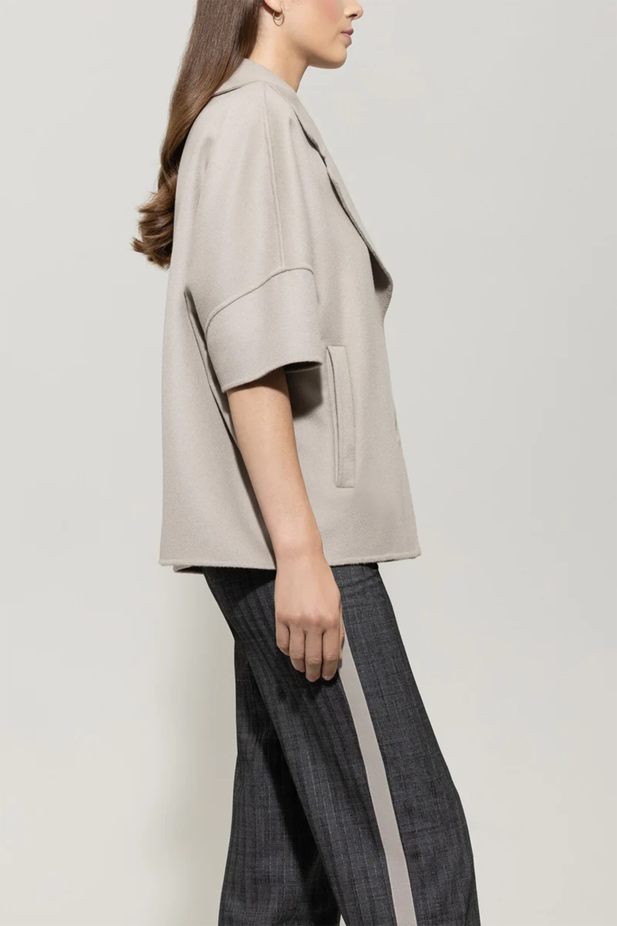 Luisa Cerano Damen Doubleface-Cape, Beige beige Bild 3