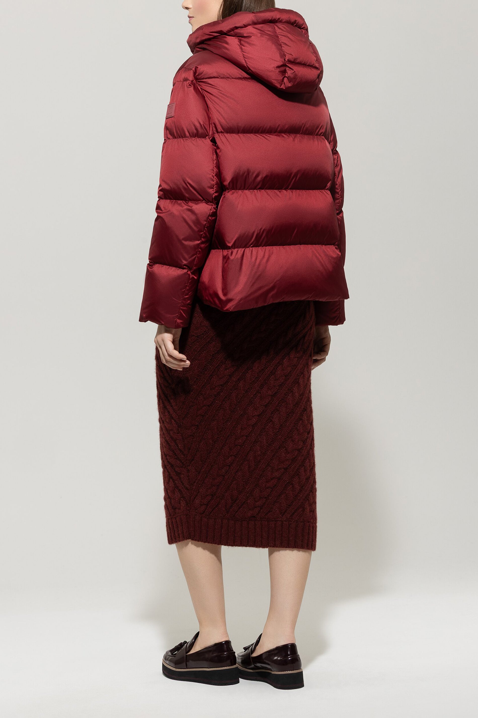 Luisa Cerano Damen Outdoor-Daunenjacke, Berry Red 472 Bild 3