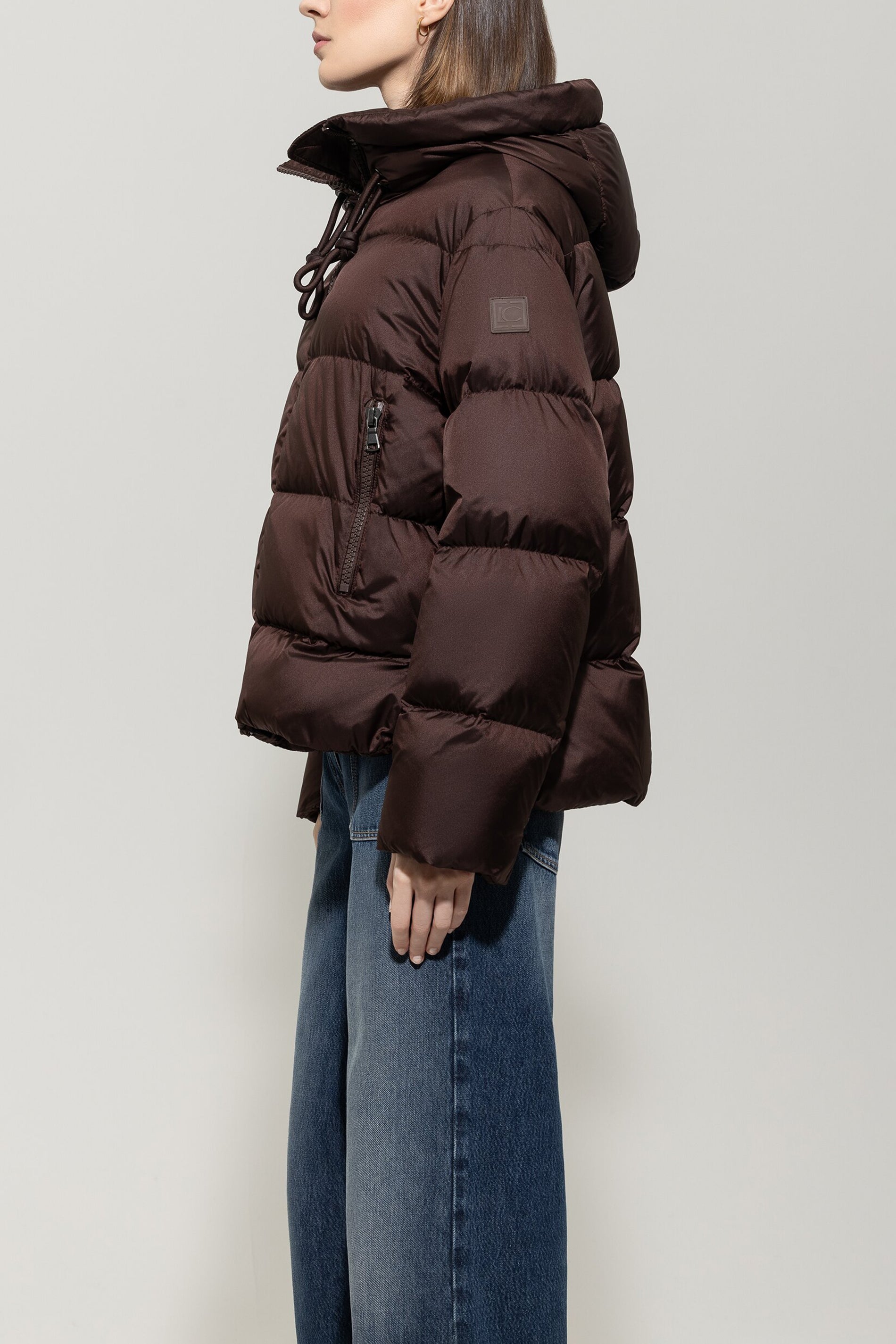 Luisa Cerano Damen Outdoor-Daunenjacke, Espresso Braun espresso Bild 2