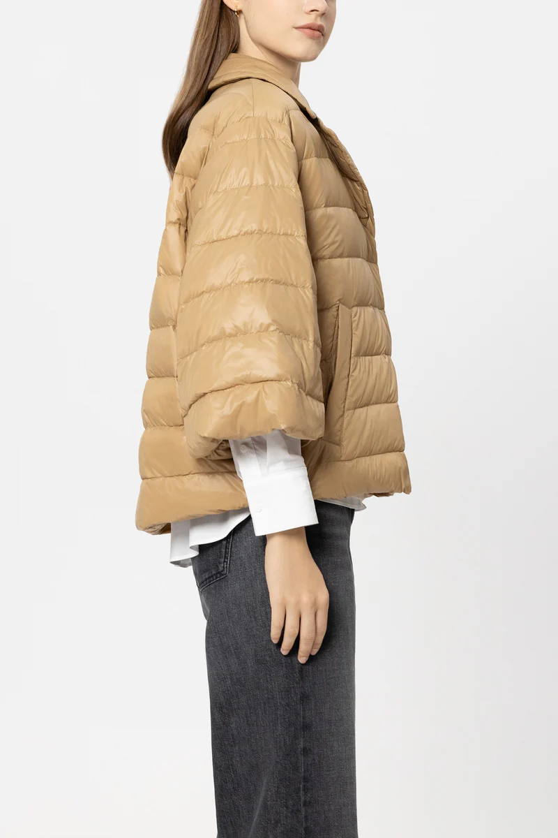 Luisa Cerano Damen Outdoor-Daunenjacke Golden Camel BEIGE Bild 3