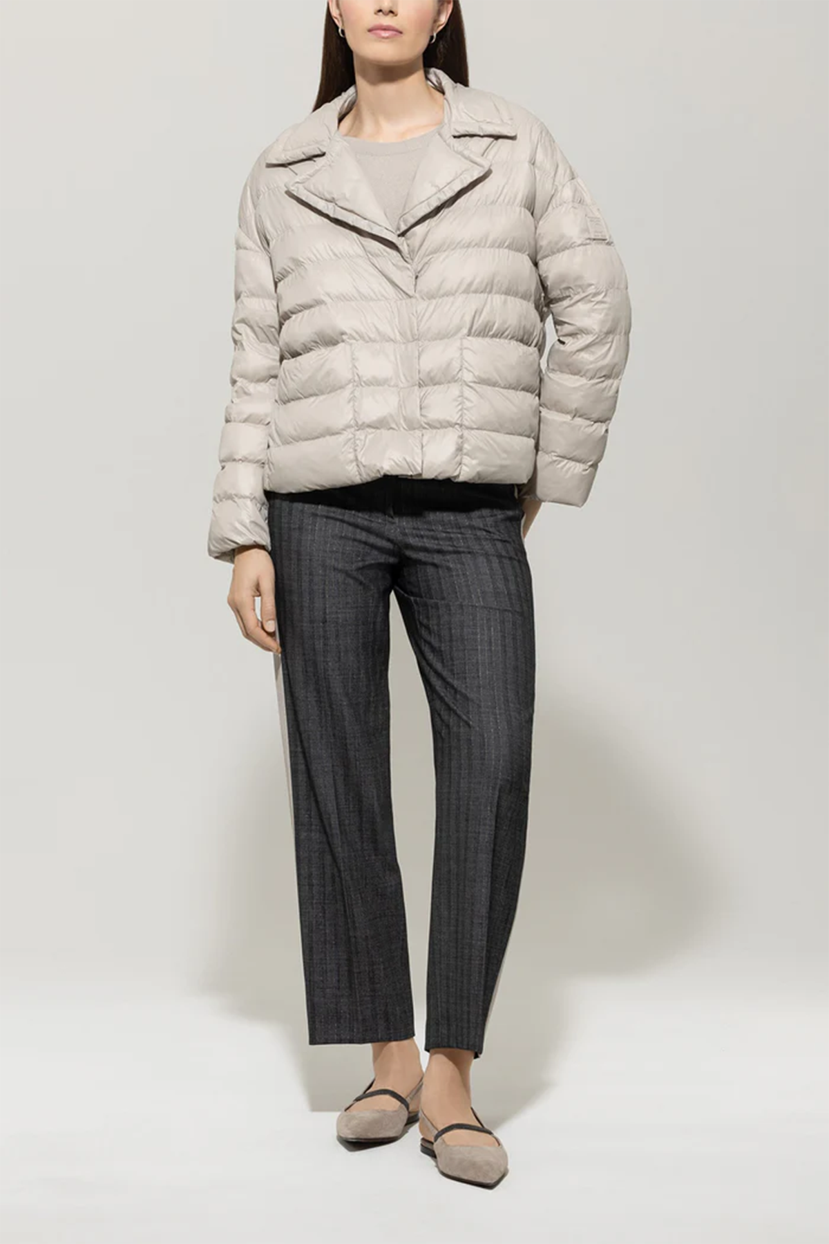 Luisa Cerano Damen Outdoor-Steppjacke, Beige beige Bild 2
