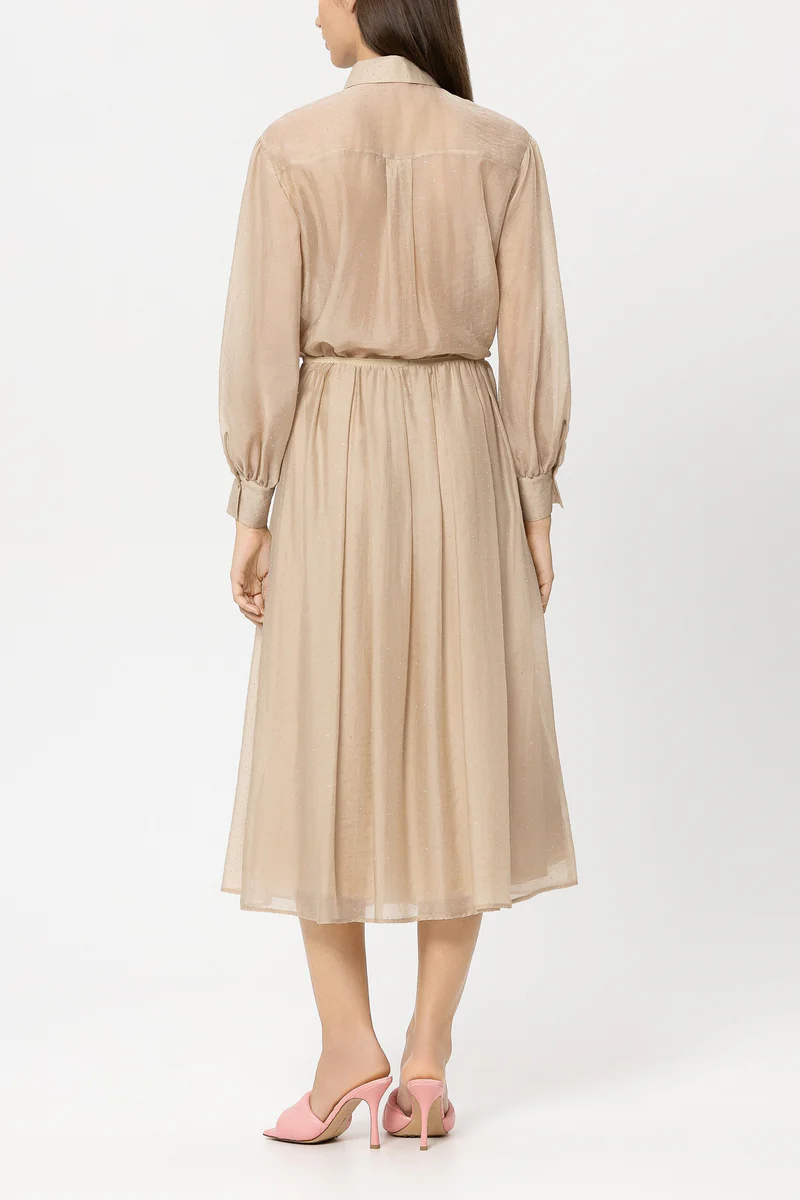 Luisa Cerano Damen Rock Beige the sprakling voile 725 Bild 4