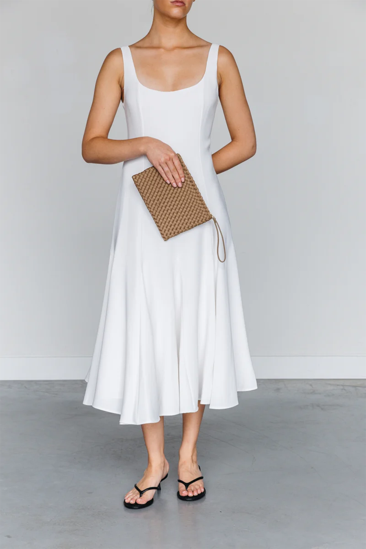 Marrea Damen Clutch Retro Sand BEIGE Bild 2