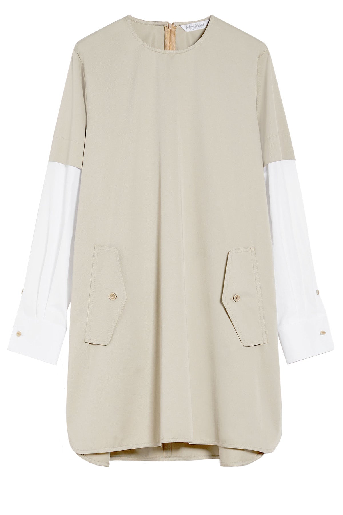 MaxMara Damen Kleid Burano Taupe TAUPE Bild 1