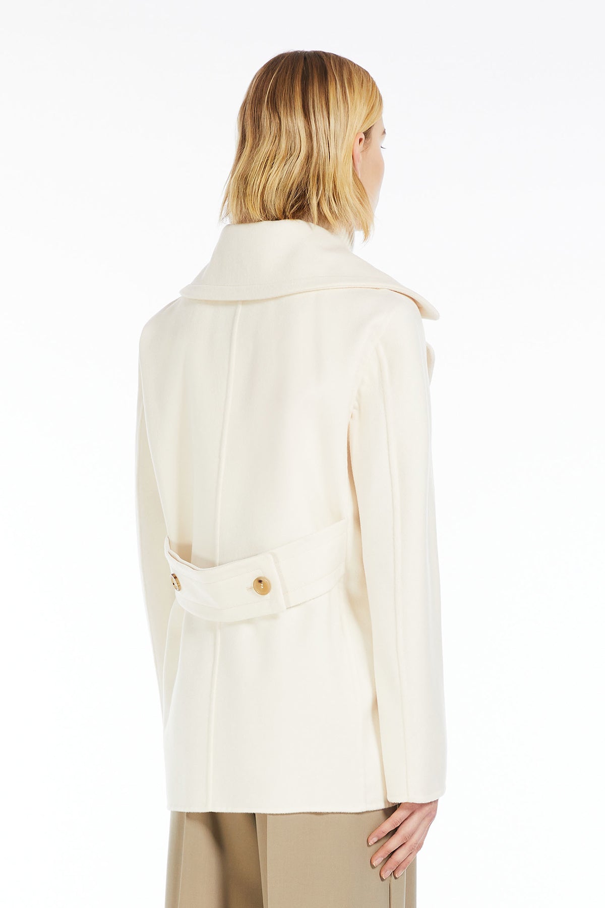 MaxMara Damen Wolljacke Edgard Creme CREME Bild 4