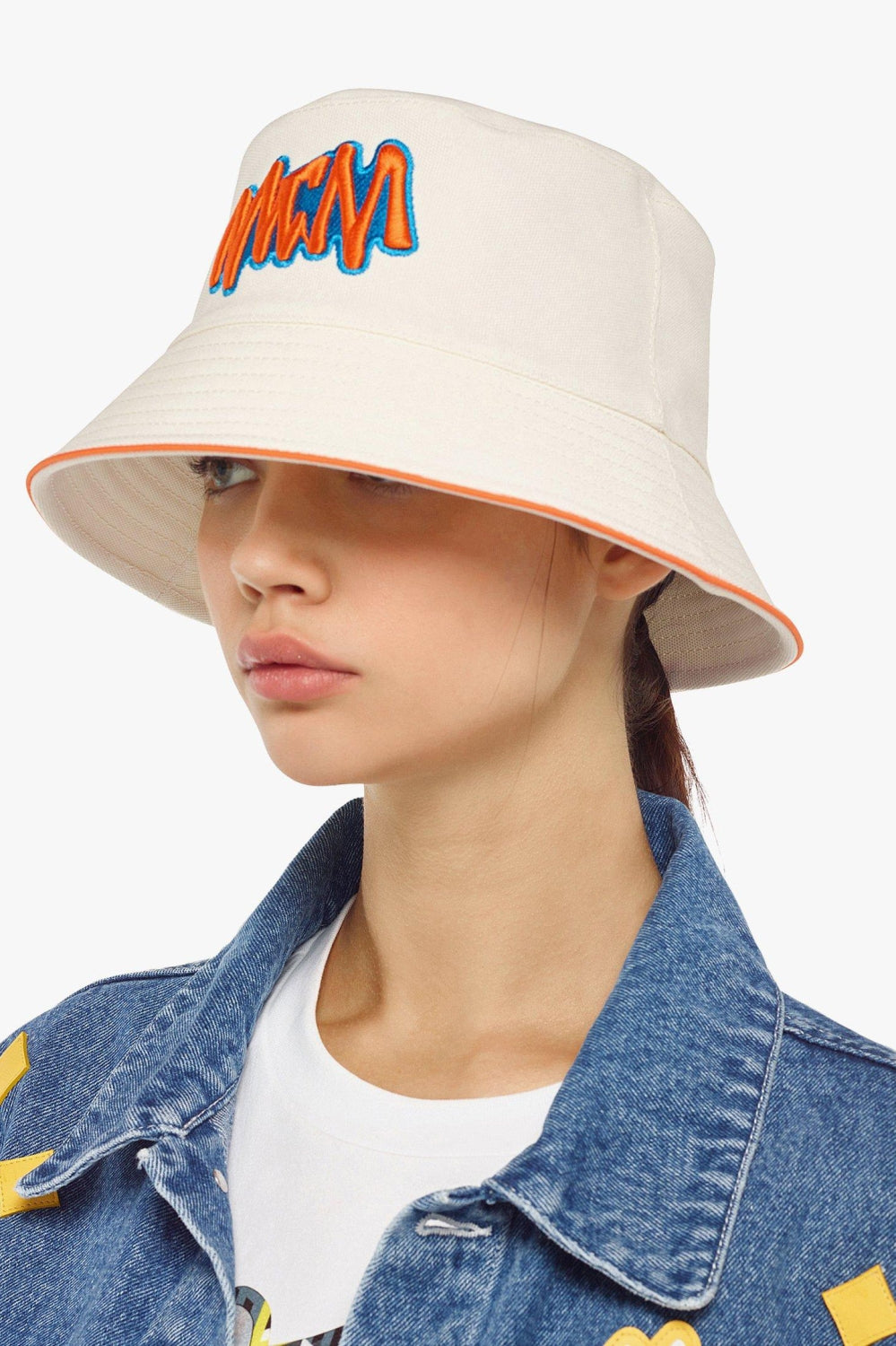 MCM BANANATEX® Bucket Hat Beige/Orange Beige/Orange Bild 4