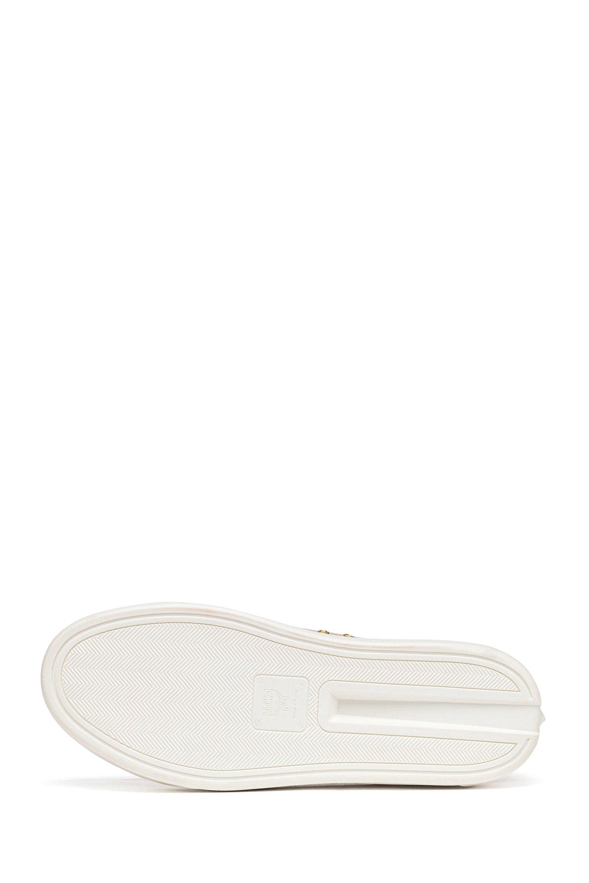 MCM Damen Plateau Sneaker Skyward in Lauretos Beige BEIGE Bild 5