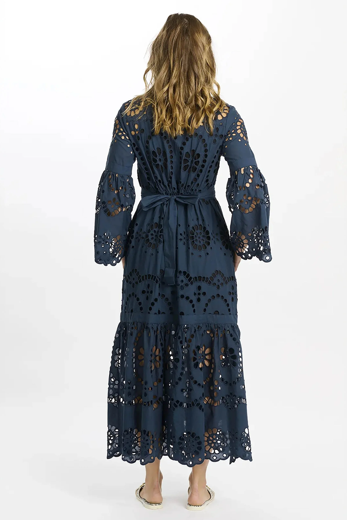 Miss June Damen Maxikleid Aurelia Navy MARINE-BLAU Bild 4