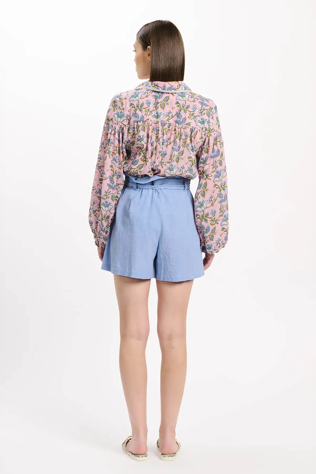 Miss June Damen Shorts Luciana Blau BLAU Bild 3