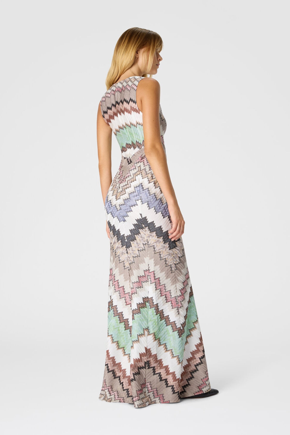 Missoni Damen Maxikleid Bunt SM9Y3 Bild 3