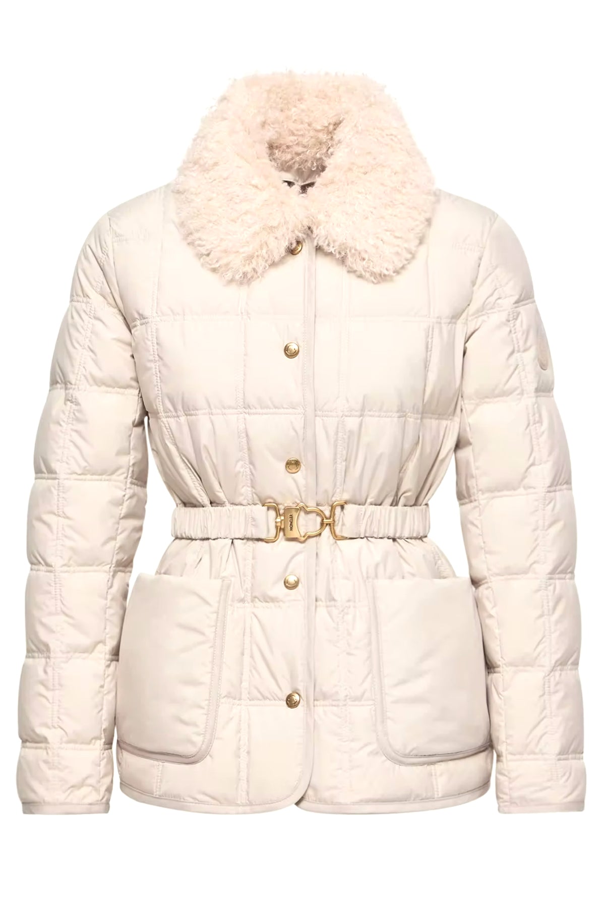 Moncler Damen Daunenjacke Cygnes Hellbeige NATUR-WEISS Bild 1
