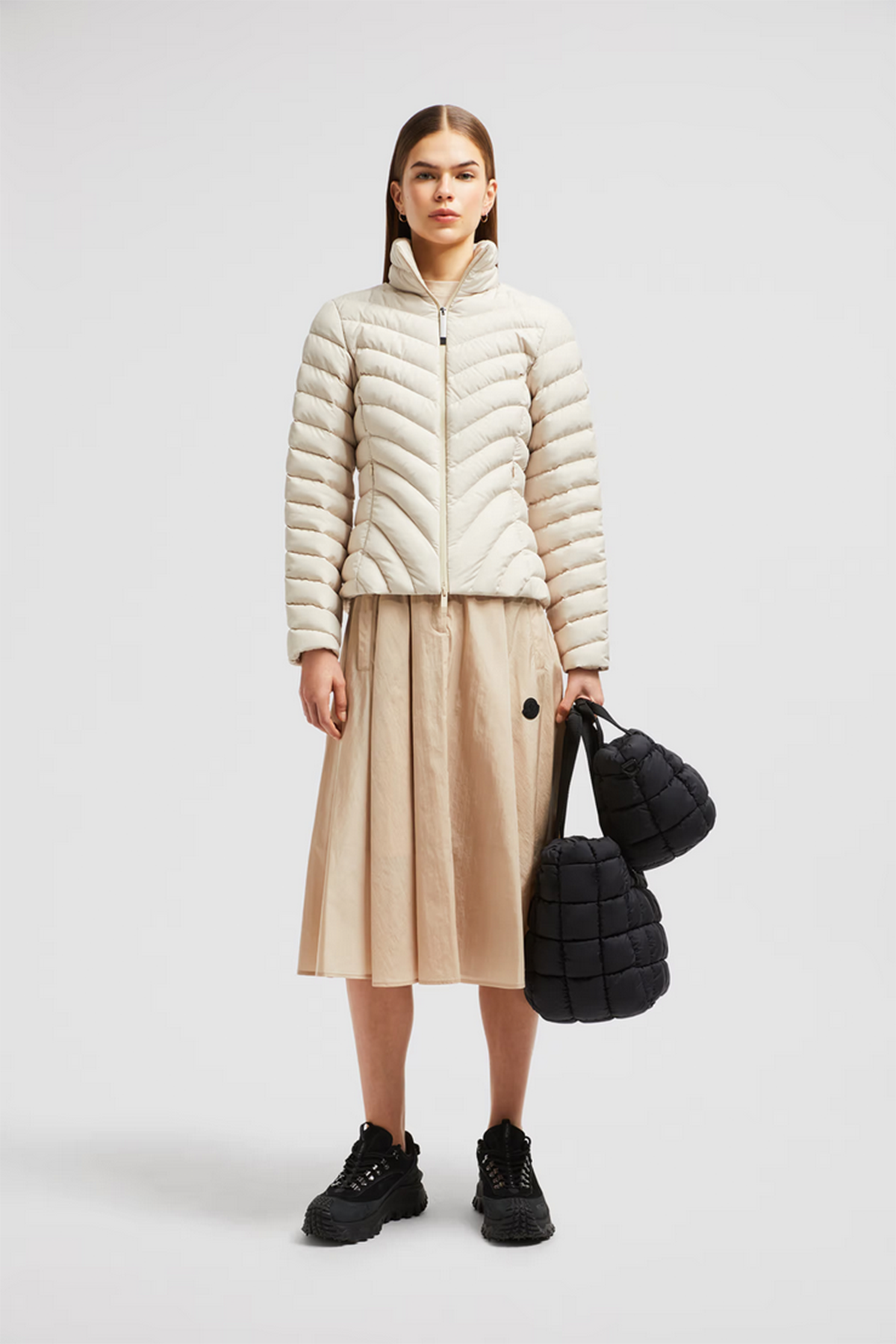 Moncler Damen Daunenjacke Grange Sand-Beige BEIGE Bild 2