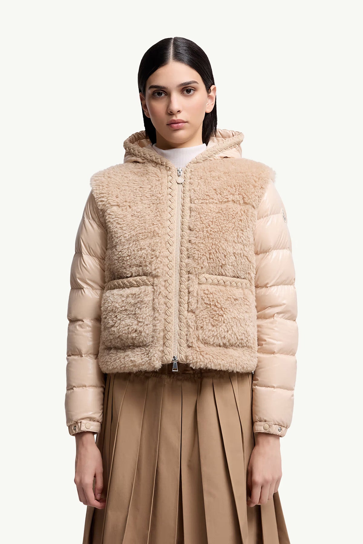Moncler Damen Daunenjacke Plantay Beige BEIGE Bild 3