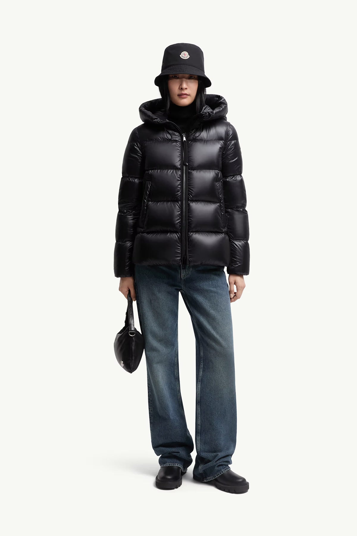 Moncler Damen Daunenjacke Serittes Schwarz 999 Bild 2