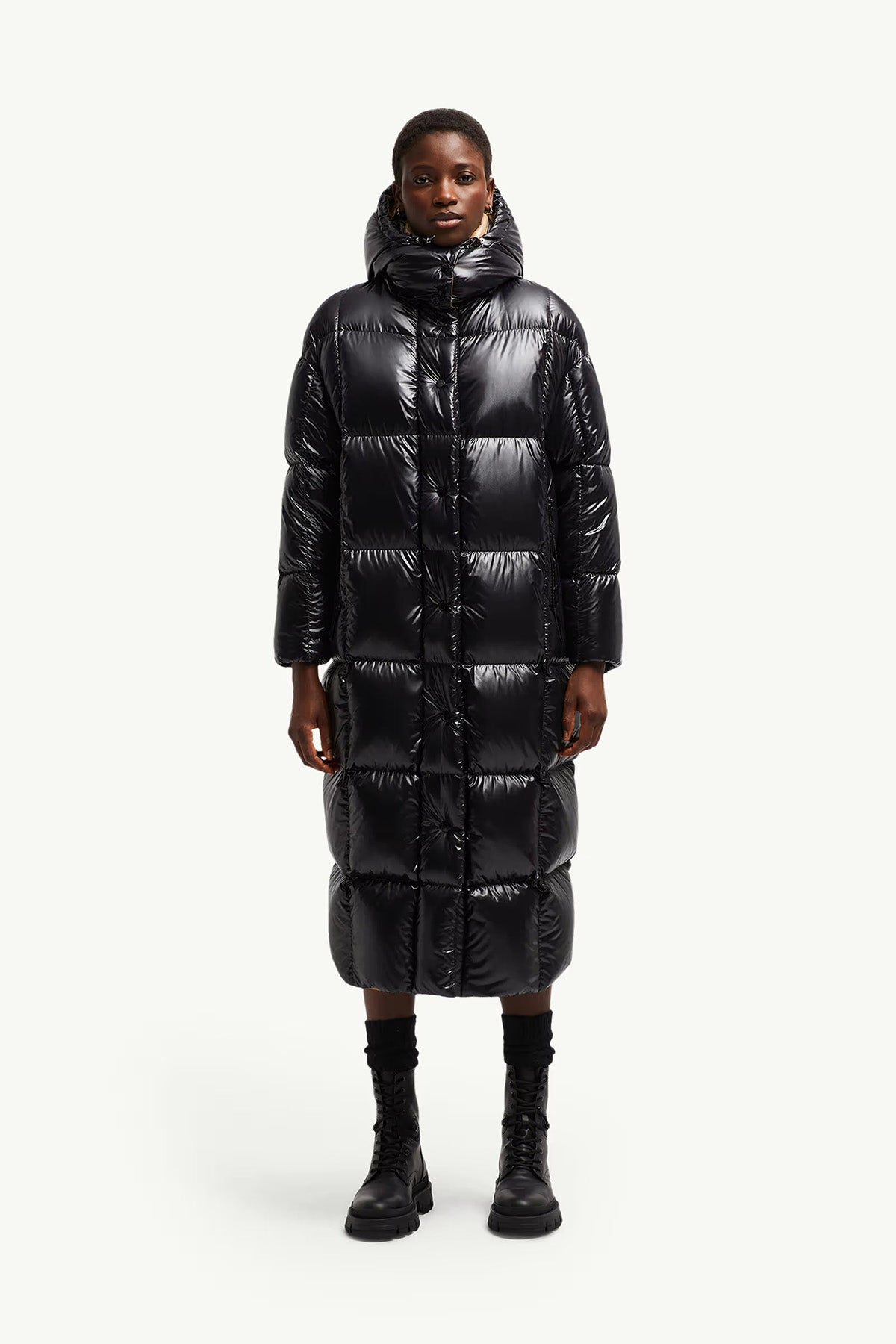 Moncler Damen Daunenmantel Parnaiba Schwarz 999 Bild 3