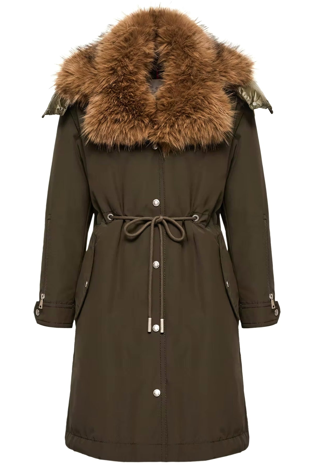 Moncler Damen Daunenparka Halicte Olive 82T Bild 1