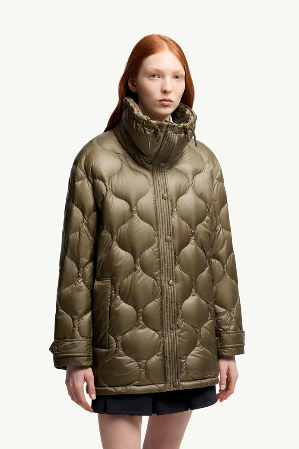 Moncler Damen Daunenparka Lombi Olive 90A Bild 3