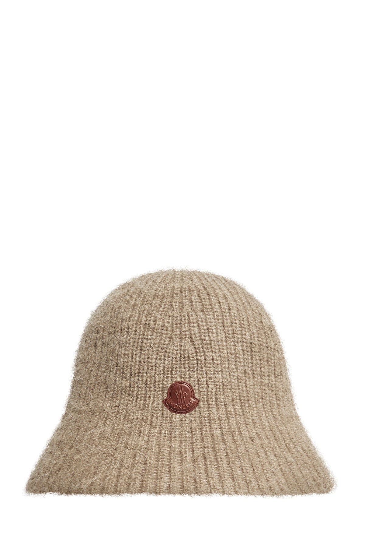 Moncler Damen Fischerhut aus Wolle und Mohair Sand-Beige BEIGE Bild 1