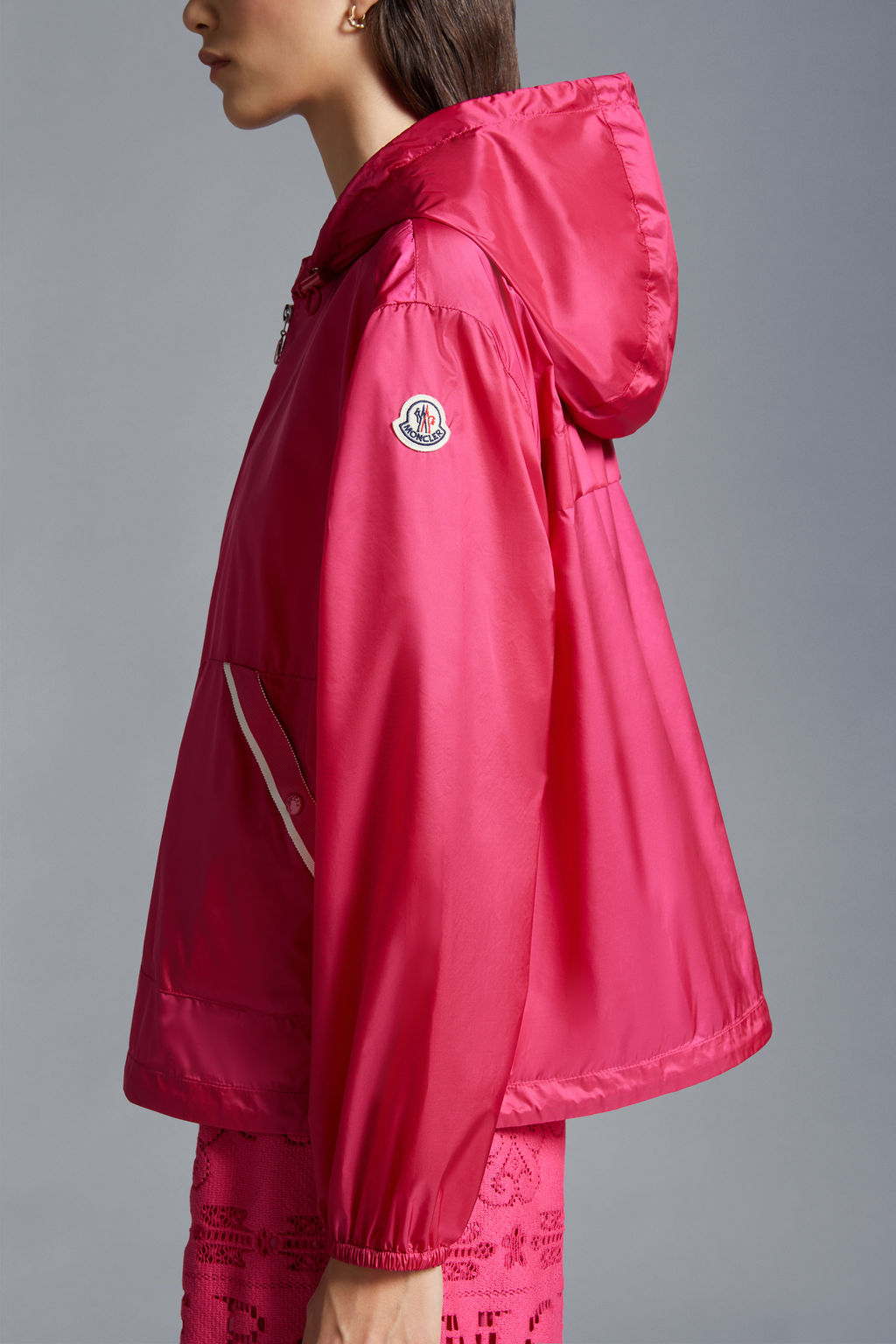 Moncler Damen Nylonjacke Filiria Pink ROSA Bild 6