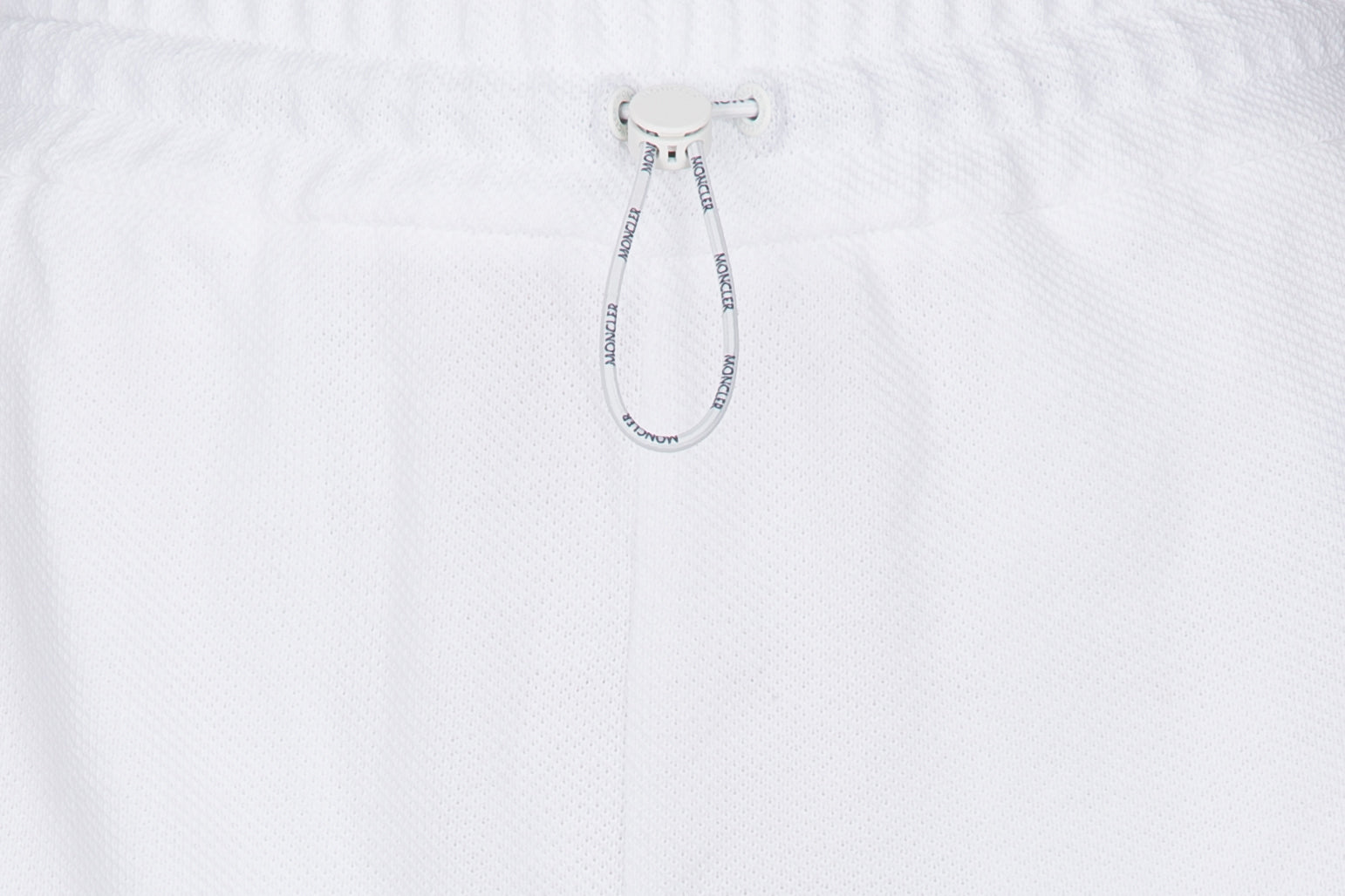 Moncler Damen Piqué Shorts Weiss WEISS Bild 4