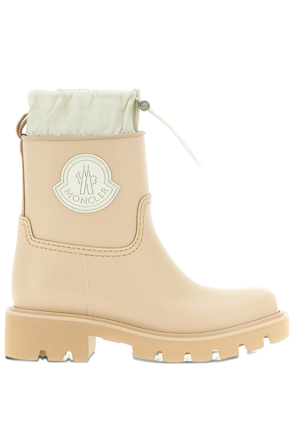 Moncler Damen Regenstiefel Kickstream Beige BEIGE Bild 1