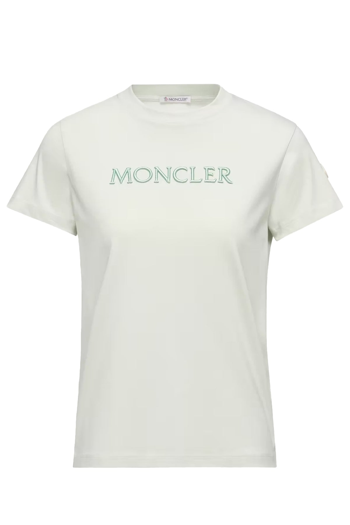Moncler Damen T-Shirt Hellgrün 80E Bild 1