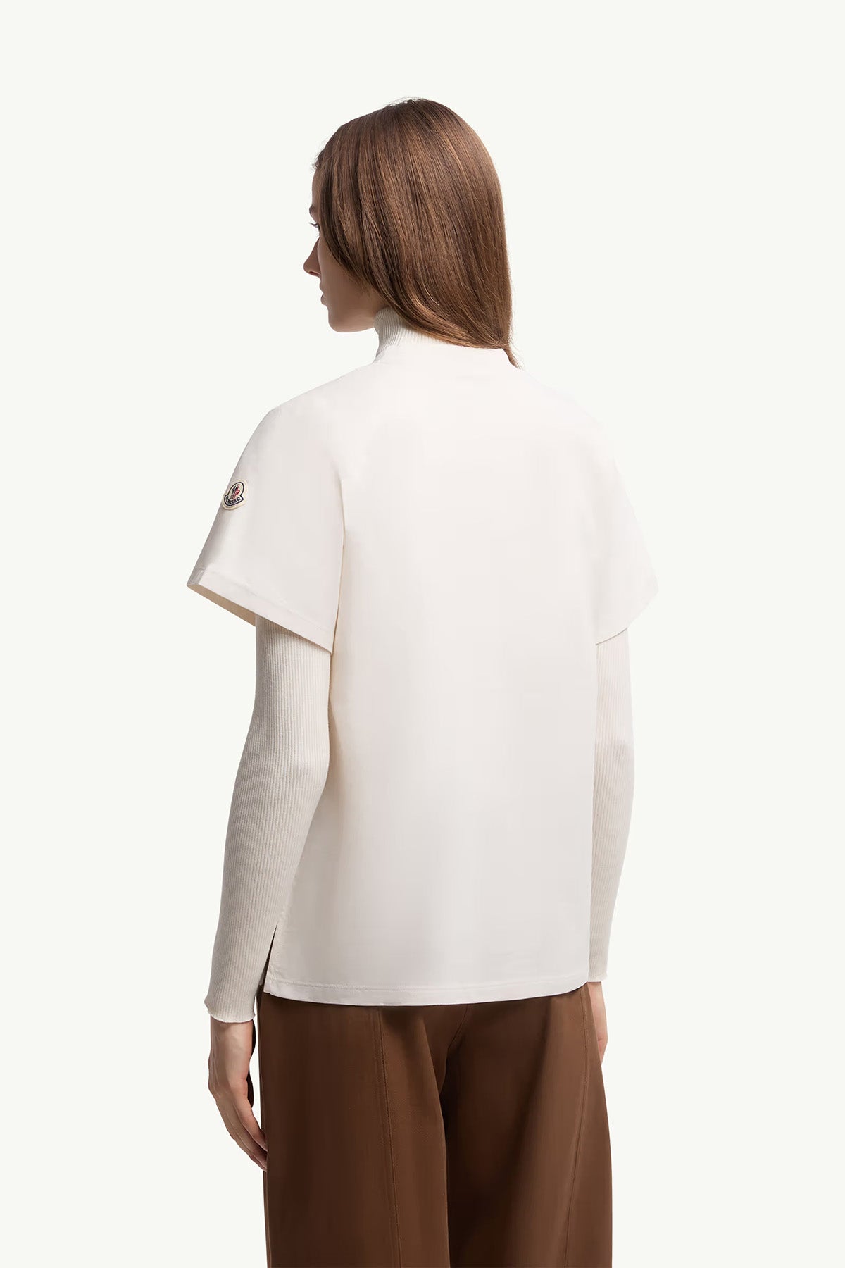Moncler Damen T-Shirt Weiss 036 Bild 4