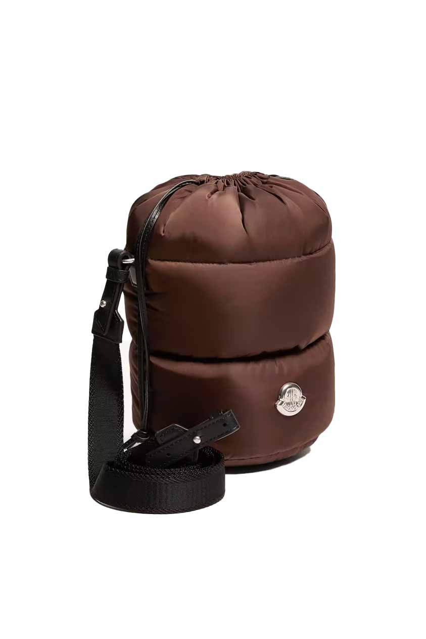 Moncler Damen Tasche Caradoc Bucket Bag Braun 262 Bild 2