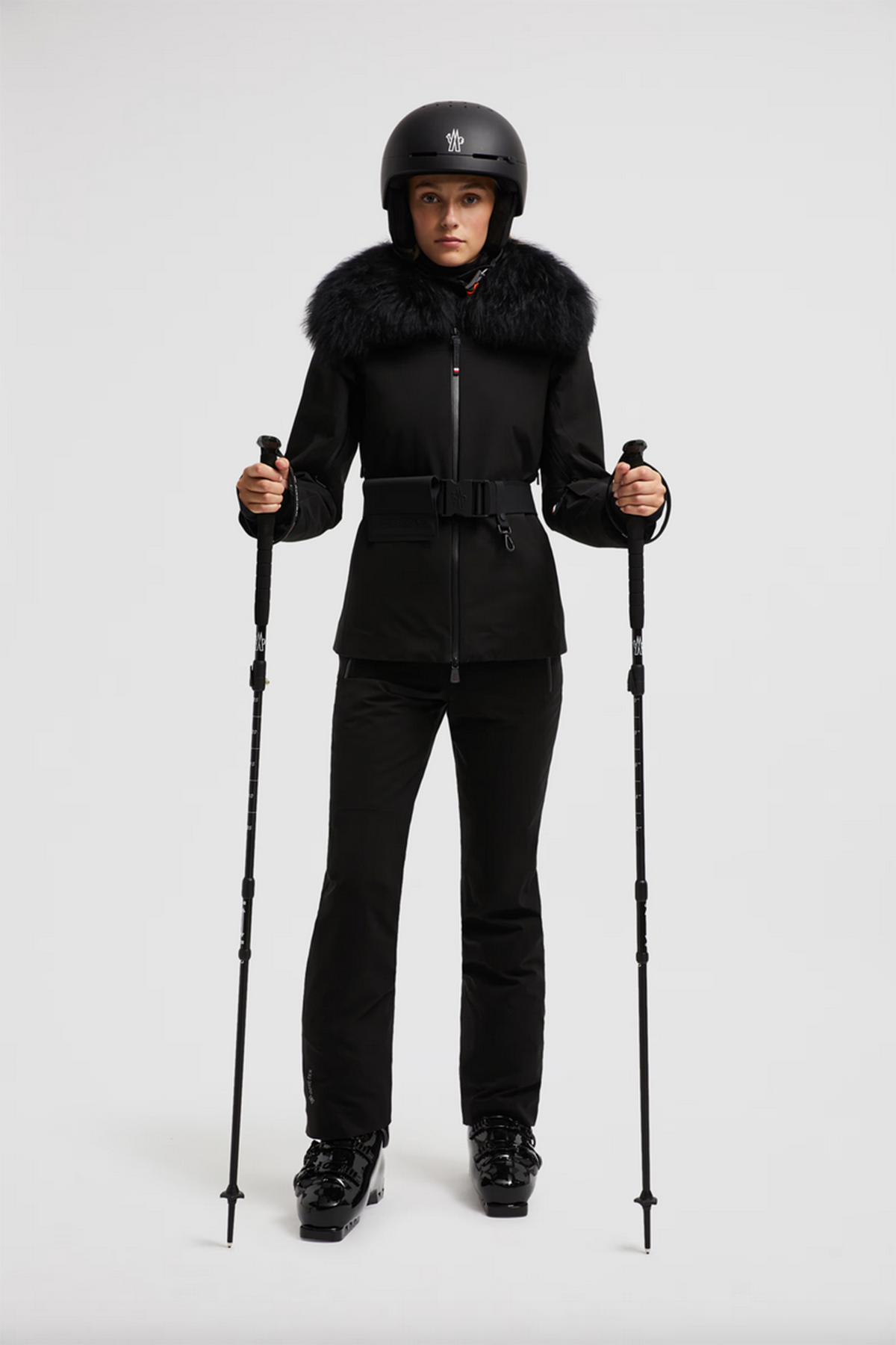 Moncler Grenoble Damen Gore-Tex Skihose Schwarz SCHWARZ Bild 2