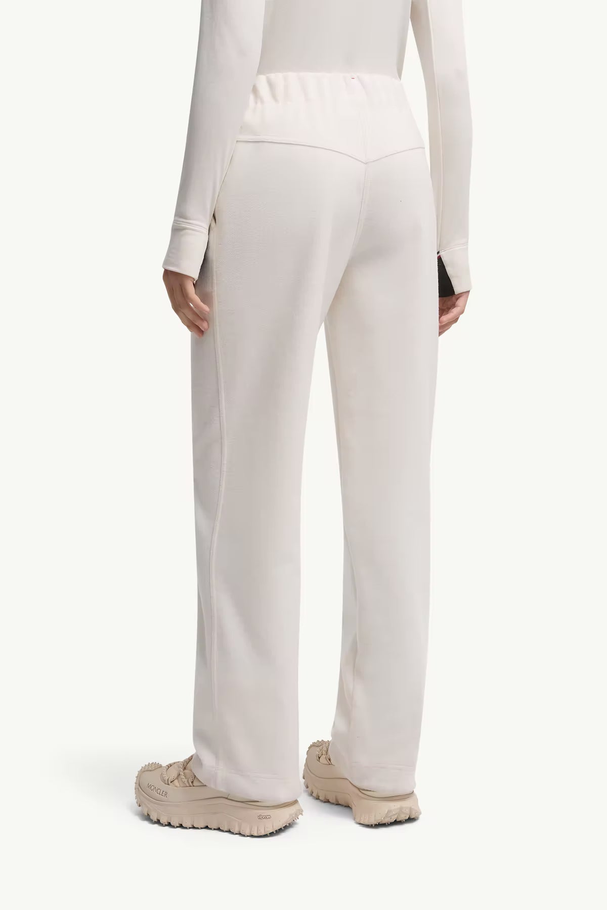 Moncler Grenoble Damen Jogginghose Weiss BEIGE Bild 4