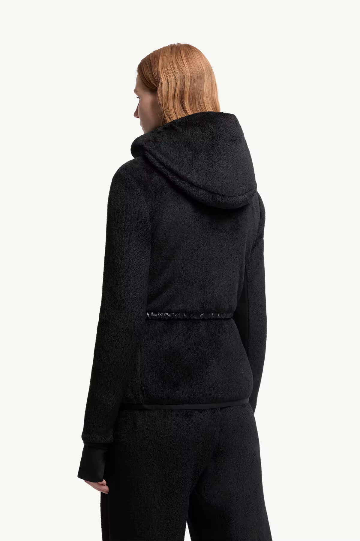 Moncler Grenoble Damen Polartec-Jacke Schwarz 999 Bild 4