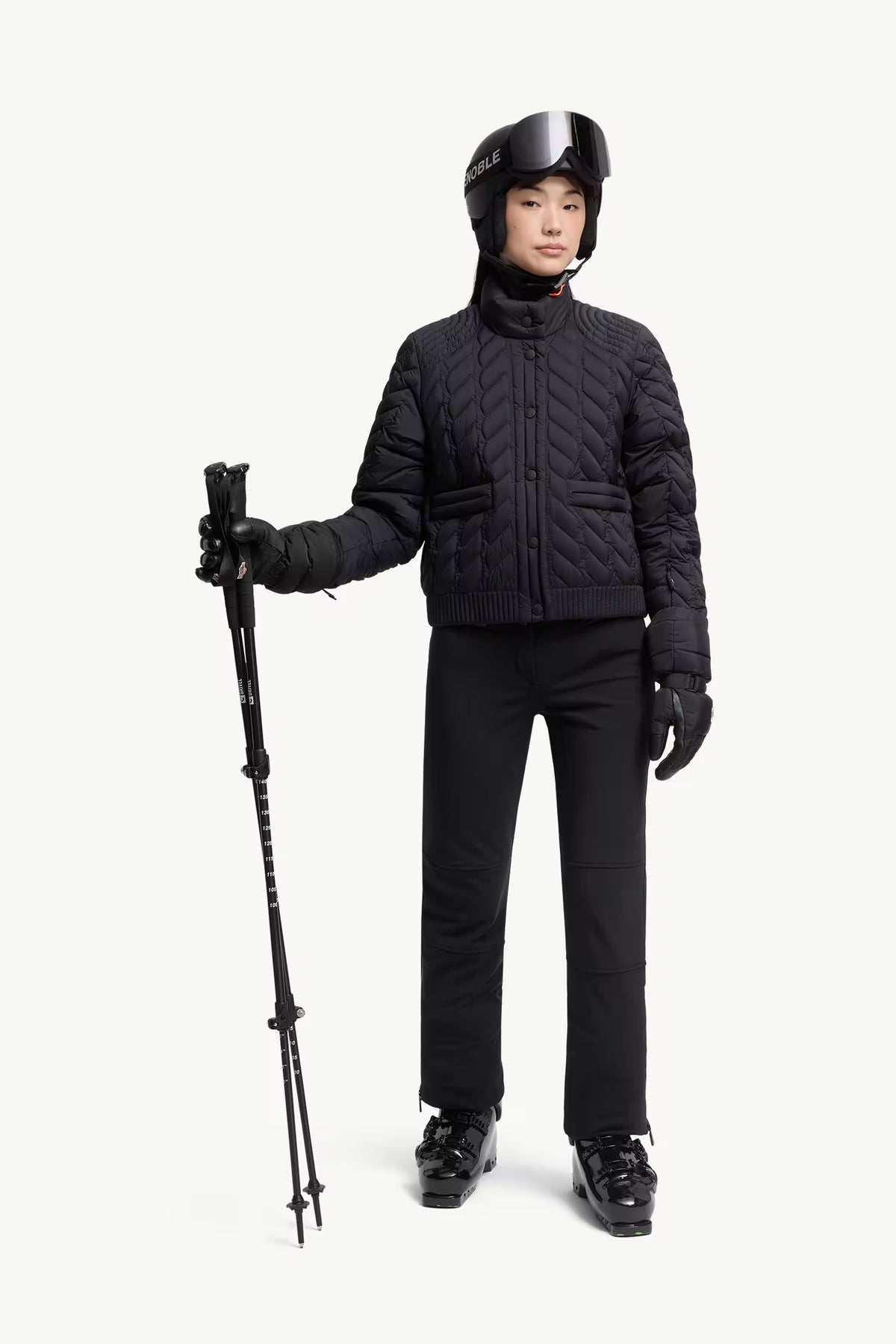 Moncler Grenoble Damen Skihose Schwarz 999 Bild 2