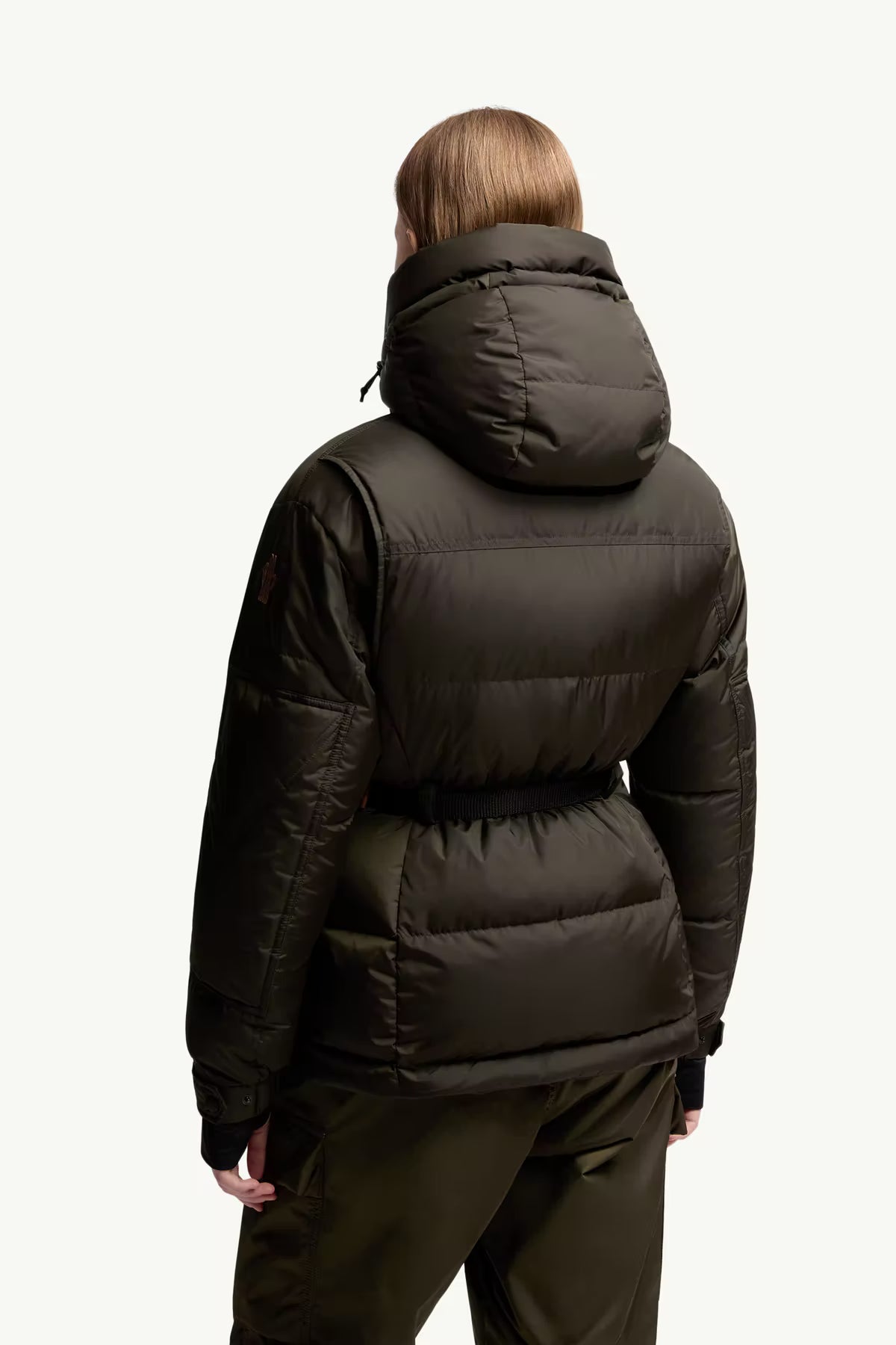 Moncler Grenoble Damen Skijacke Salastrains Olive GRÜN Bild 4