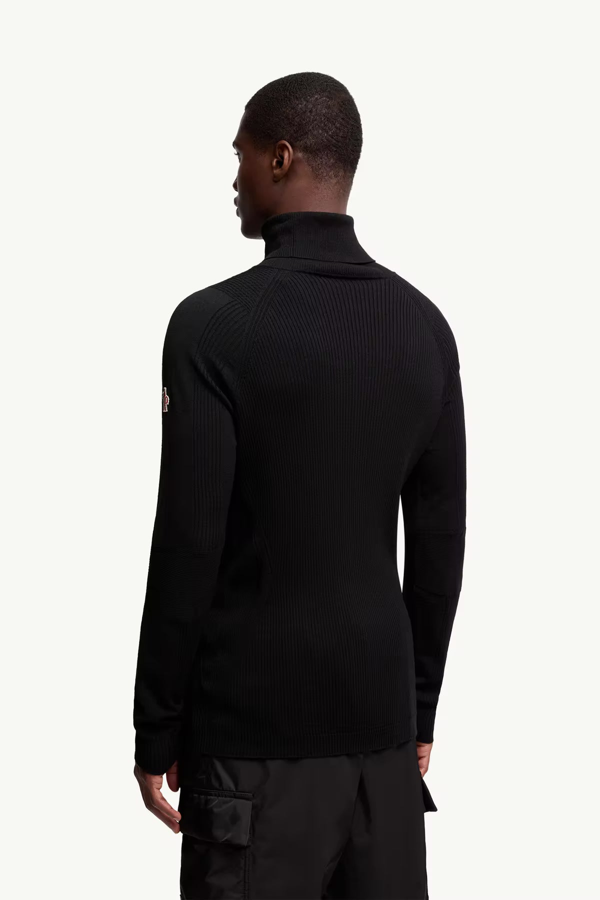 Moncler Grenoble Herren Rollkragenpullover Schwarz 999 Bild 4
