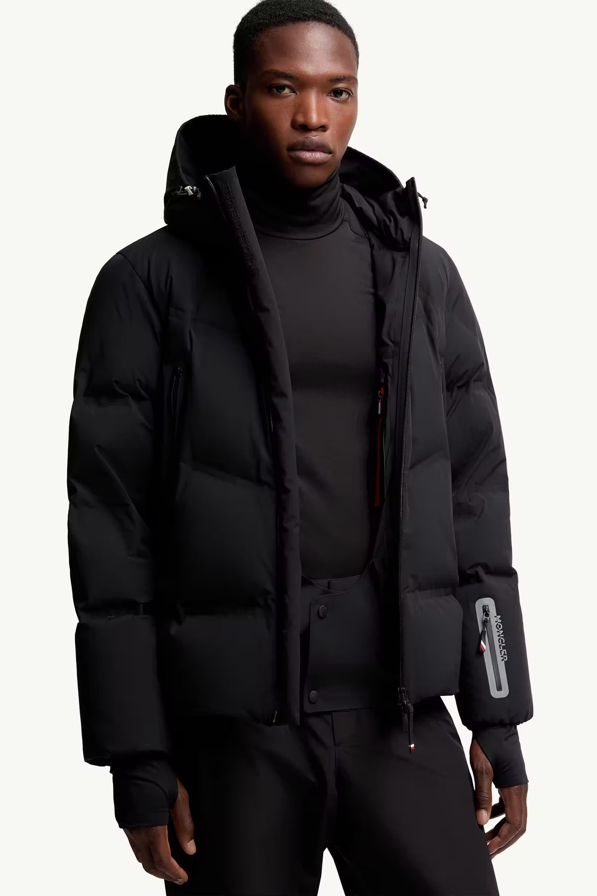 Moncler Grenoble Herren Skijacke Angren Schwarz SCHWARZ Bild 4