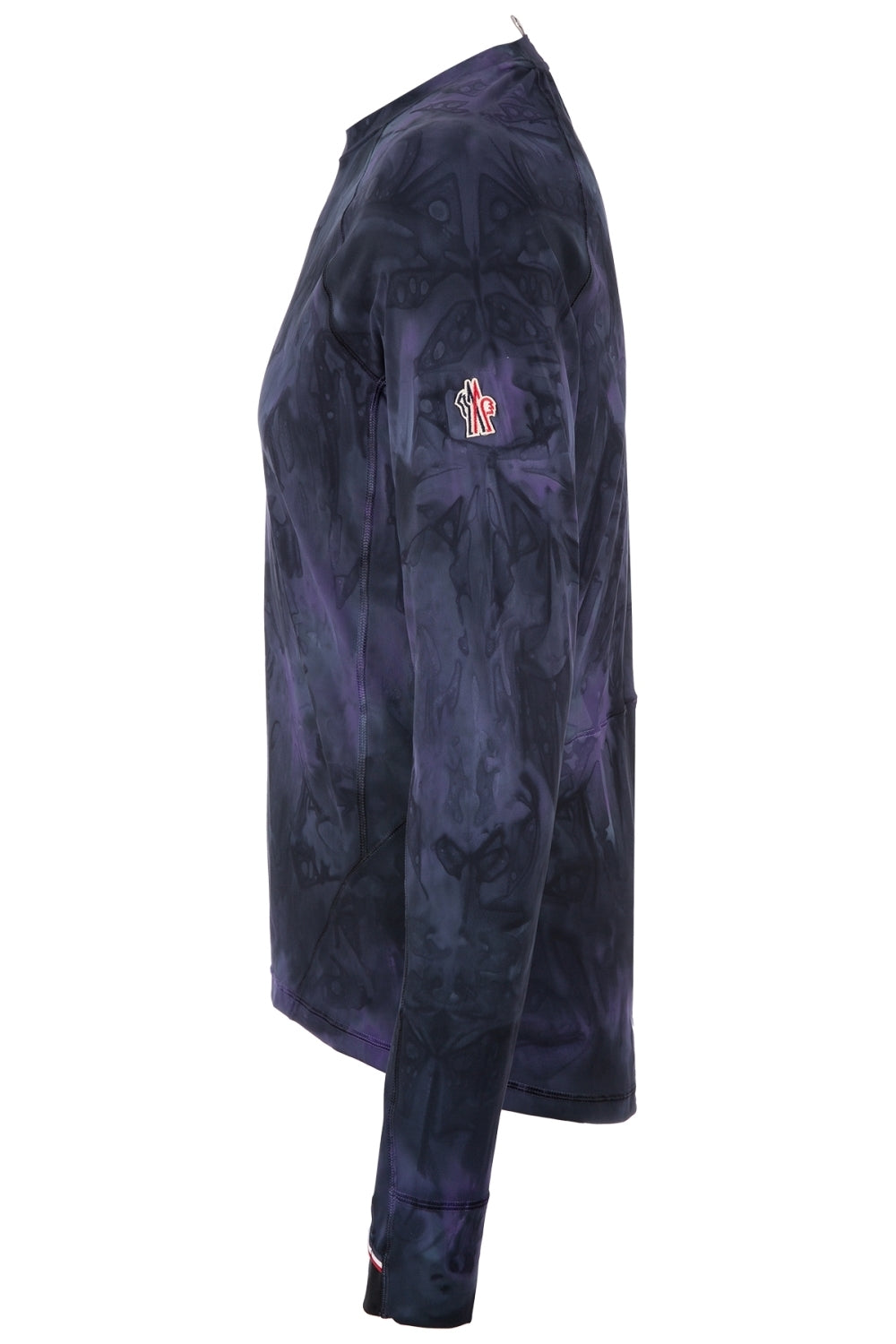 Moncler Grenoble Herren Skishirt Manica Lunga Blau/Lila blau Bild 3