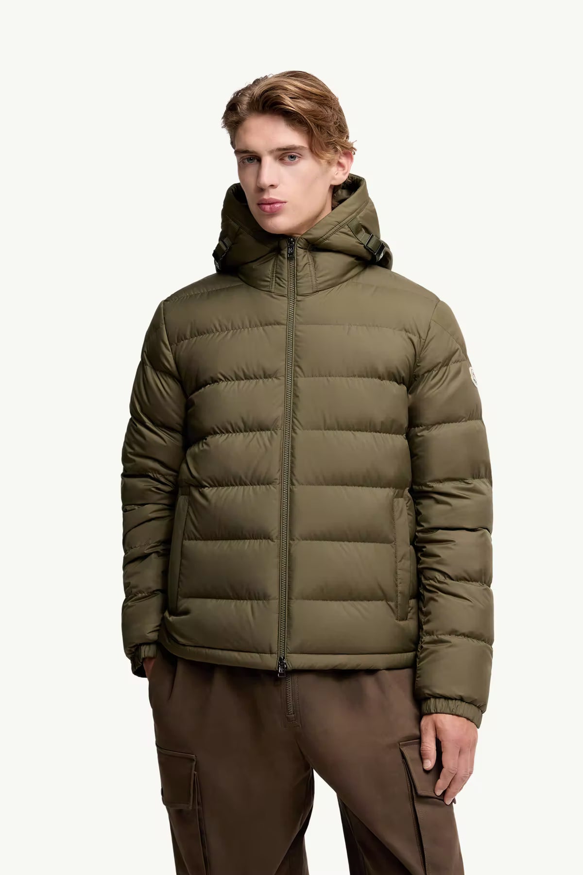 Moncler Herren Daunenjacke Laveraet Olive 818 Bild 3
