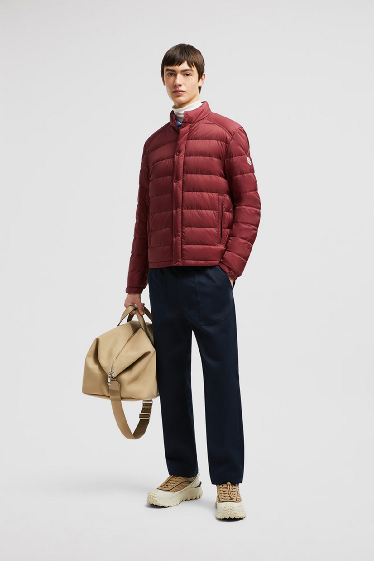 Moncler Herren Daunenjacke Selves Rot ROT Bild 2