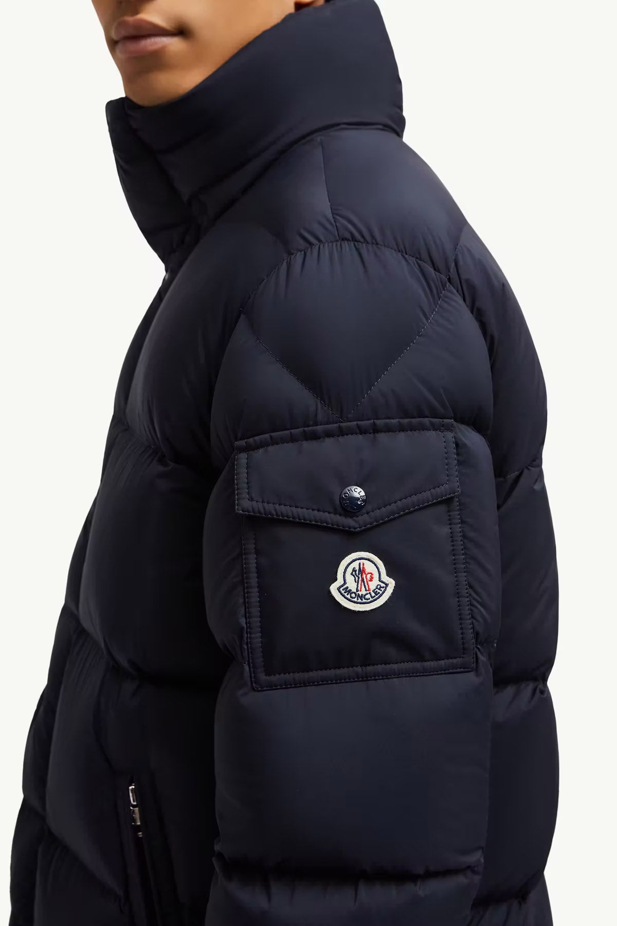 Moncler Herren Daunenparka Hanoverian Navy 776 Bild 5