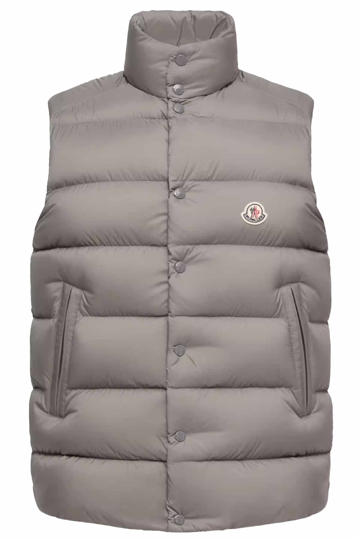 Moncler Herren Daunenweste Tibb Grau GRAU Bild 1