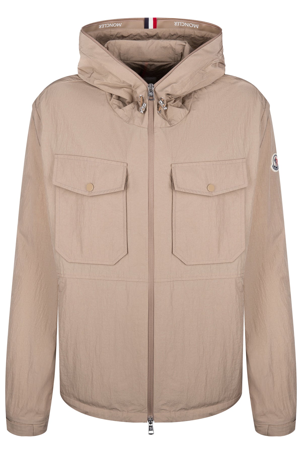 Moncler Herren Nylonjacke Plessur Braun HELLBRAUN Bild 1