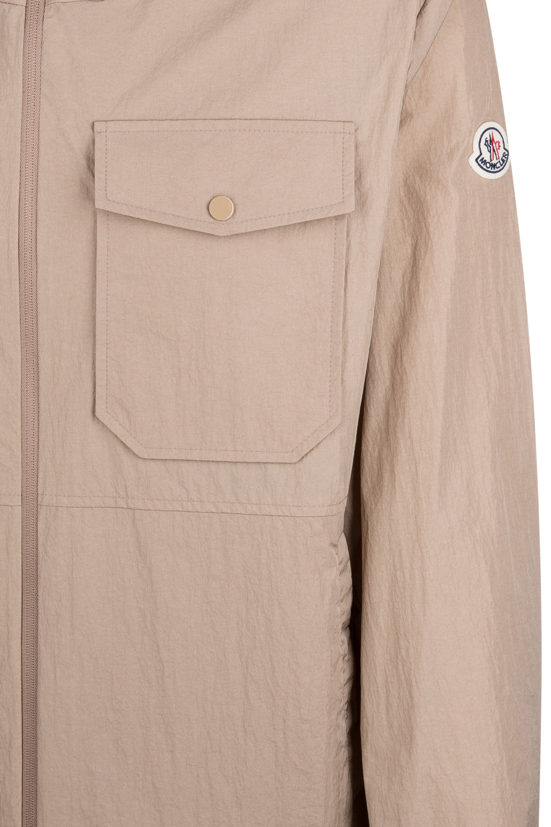 Moncler Herren Nylonjacke Plessur Braun HELLBRAUN Bild 3
