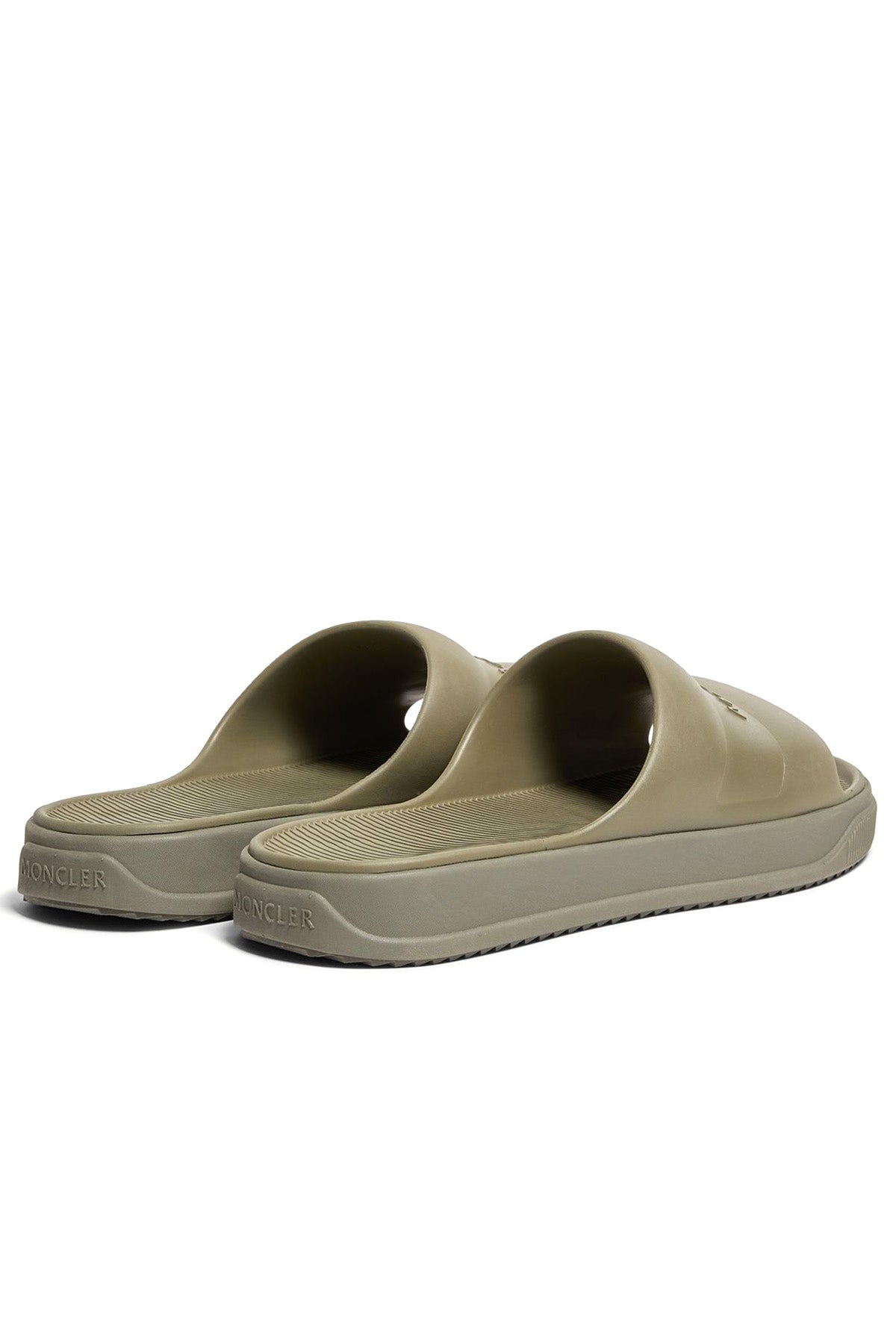 Moncler Herren Pantoletten Altive Slides Sage Green NATUR-WEISS Bild 3