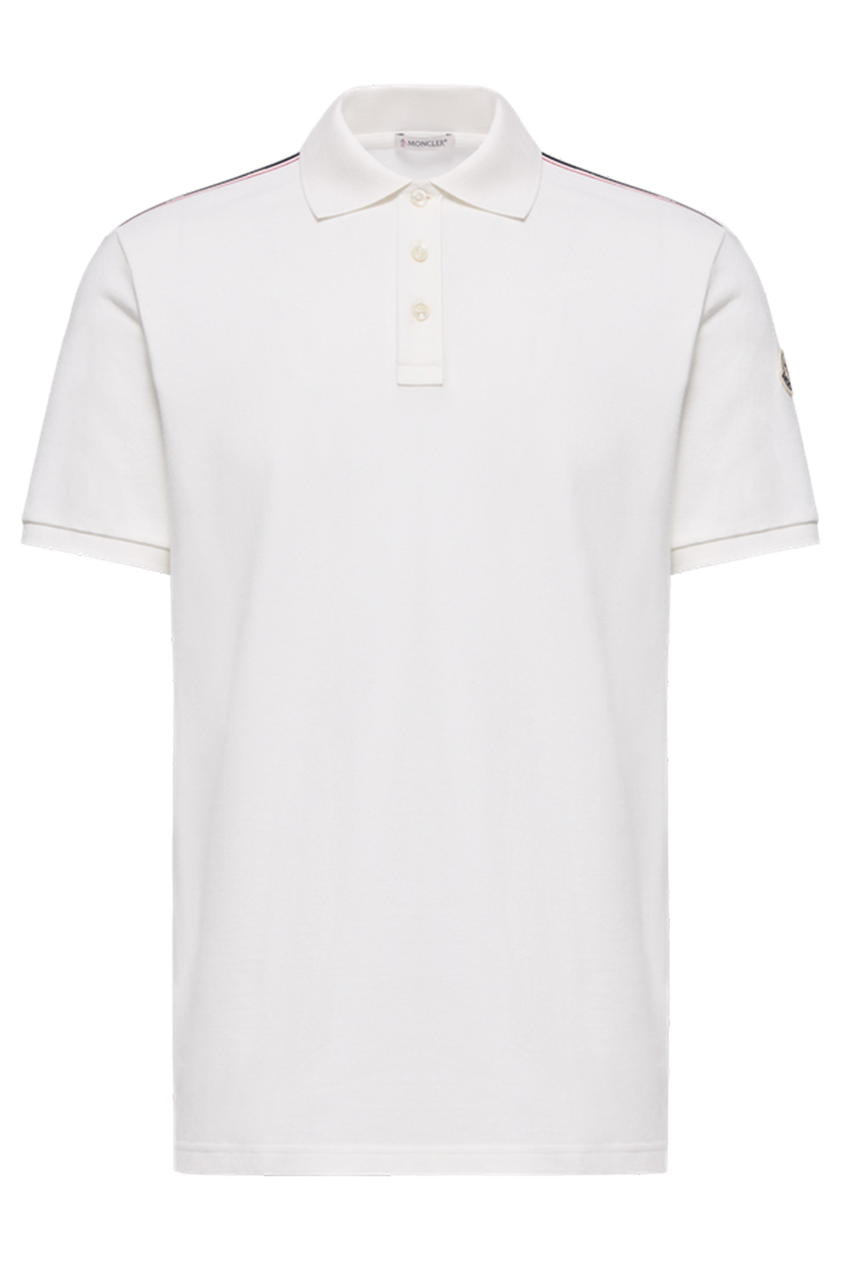 Moncler Herren Poloshirt Weiss WEISS Bild 1