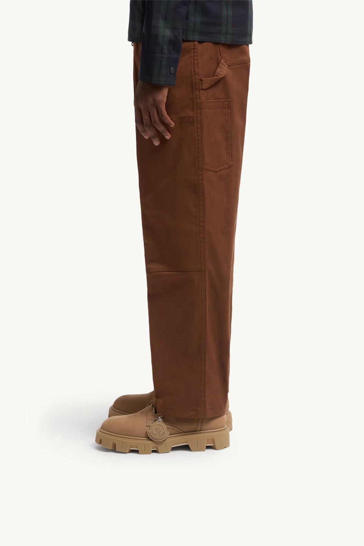 Moncler Herren Schnürstiefel Peak City Beige 235 Bild 2