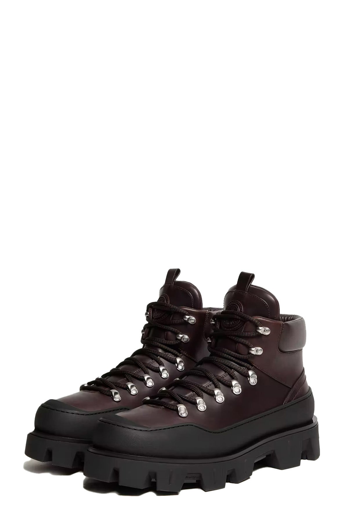 Moncler Herren Schnürstiefel Peak Trek Braun 263 Bild 3