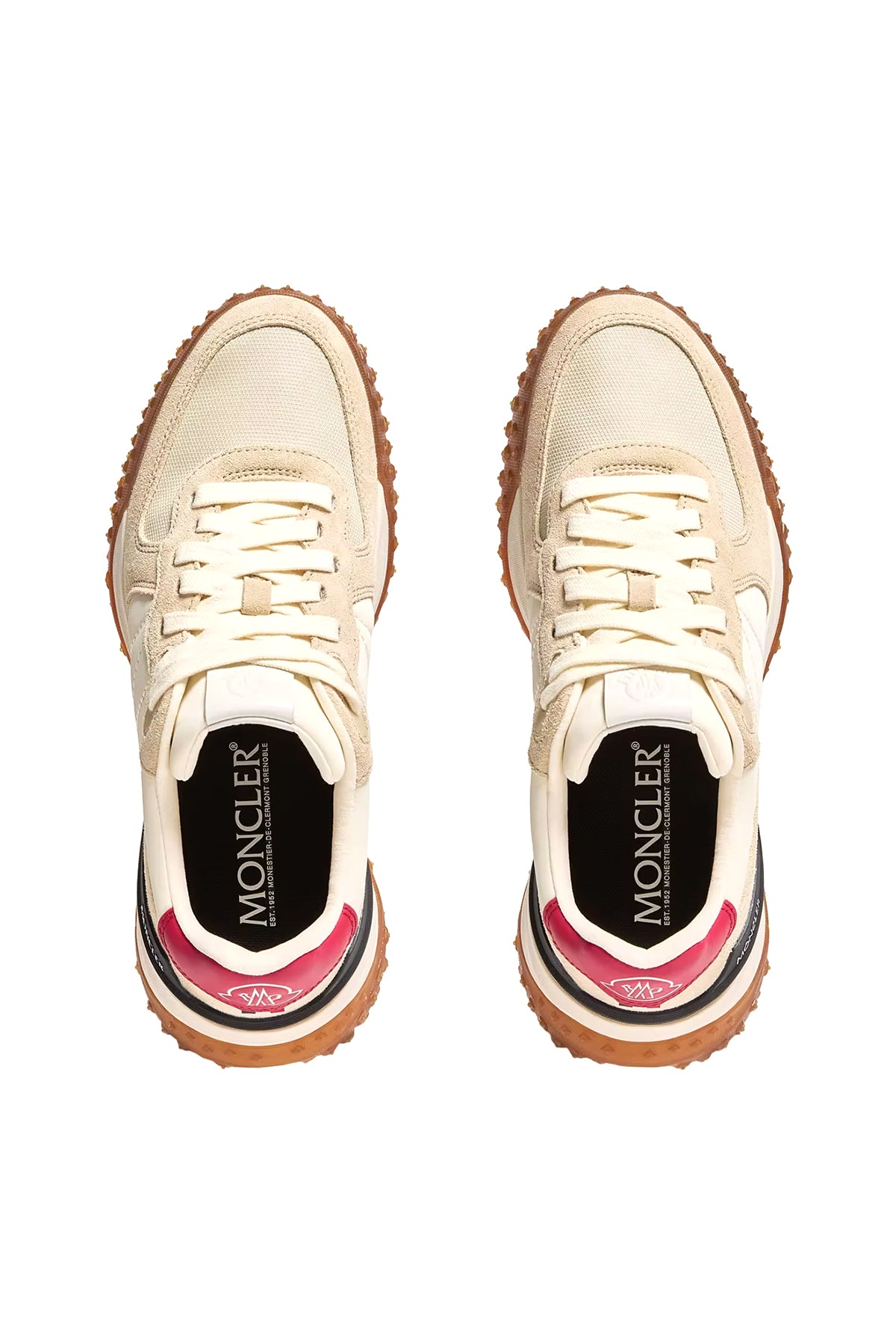 Moncler Herren Sneaker City Trek Natur-Weiss BEIGE Bild 4